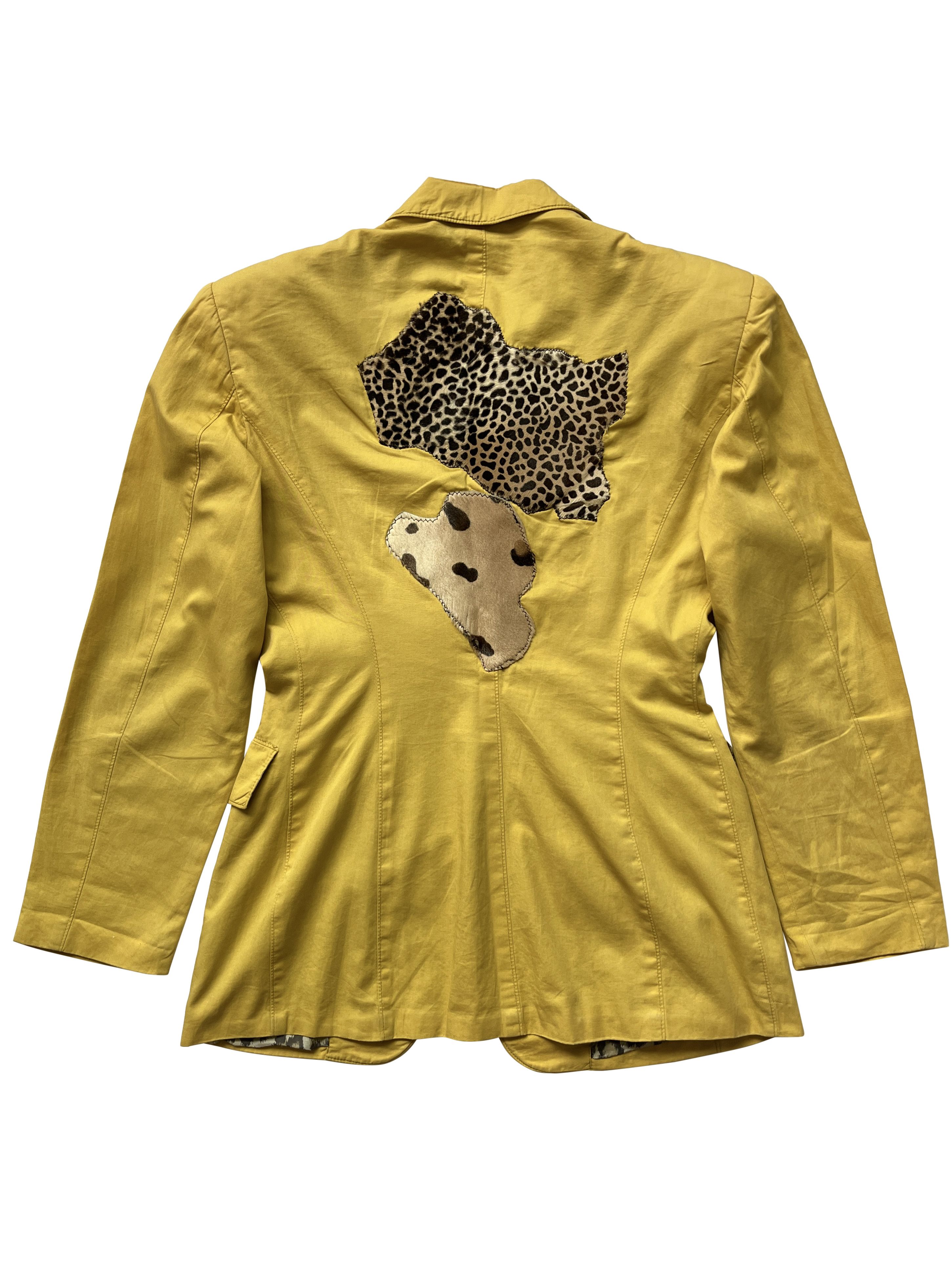 Jean Paul Gaultier ⚡️QUICK SALE⚡️1980s' Jean Paul Gaultier Yellow Jacket Size M / US 6-8 / IT 42-44 - 2 Thumbnail