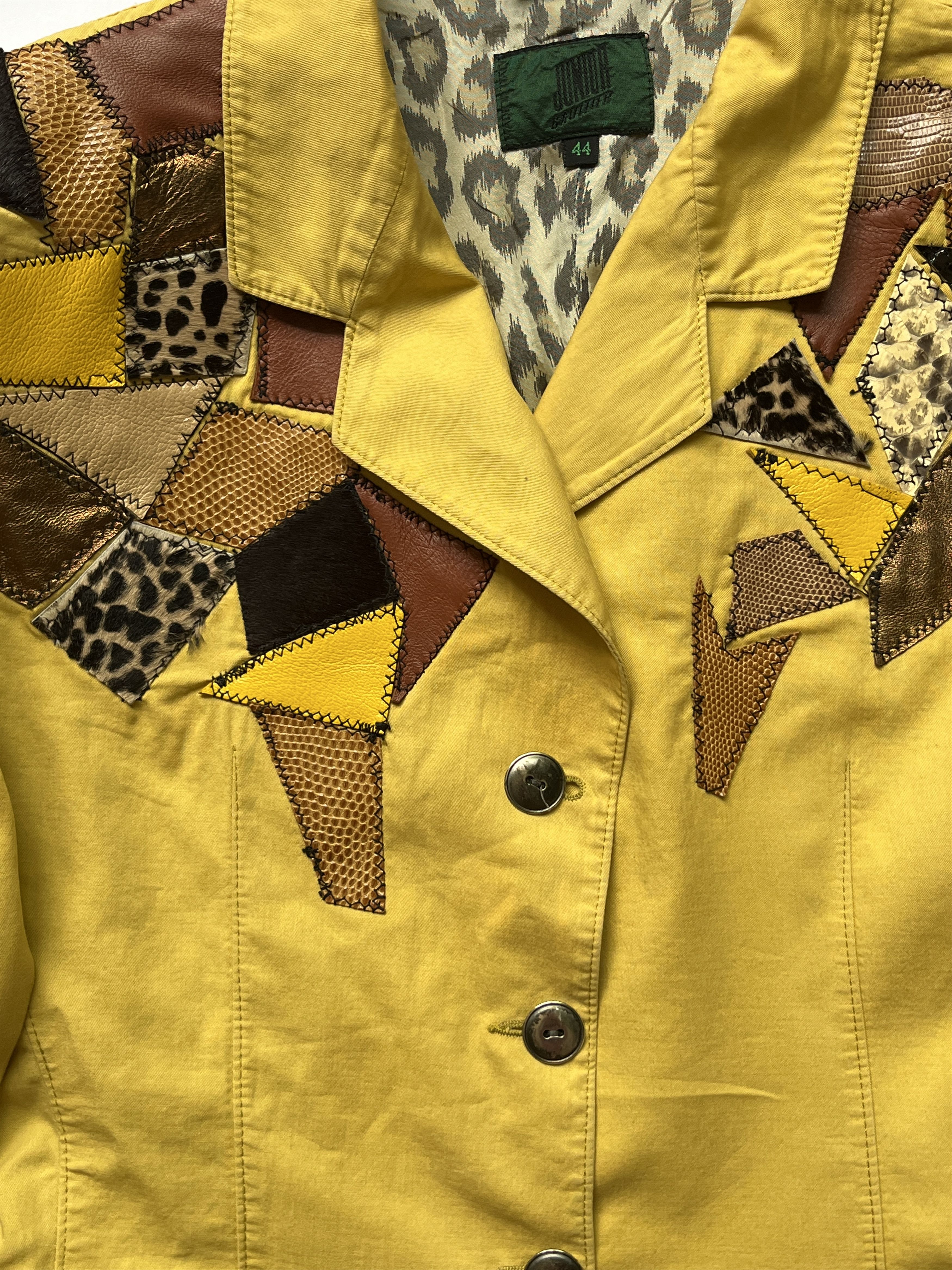 Jean Paul Gaultier ⚡️QUICK SALE⚡️1980s' Jean Paul Gaultier Yellow Jacket Size M / US 6-8 / IT 42-44 - 4 Thumbnail