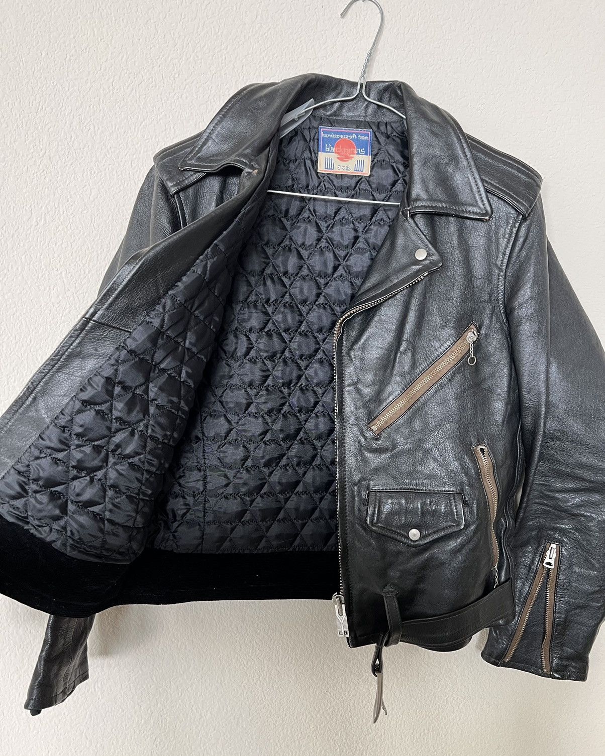 Blackmeans Blackmeans Sid Vicious Double Rider Leather Jacket Size 4 Size US XL / EU 56 / 4 - 3 Thumbnail