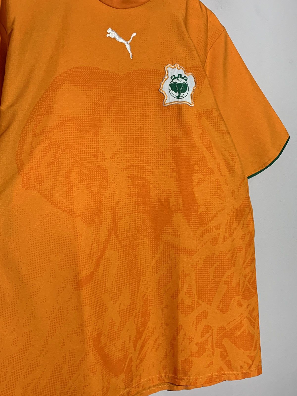 Puma National Team Cote Divoire Puma Streetwear Football Shirt Size US L / EU 52-54 / 3 - 3 Thumbnail