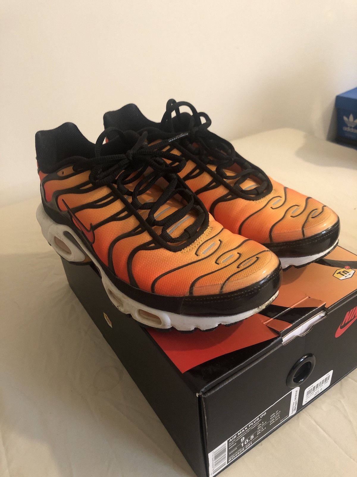 sunset new air max plus 2018