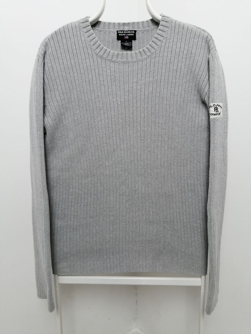 Polo Ralph Lauren × Vintage Knitted sweater Polo Jeans Company Ralph Lauren Size US M / EU 48-50 / 2 - 1 Thumbnail