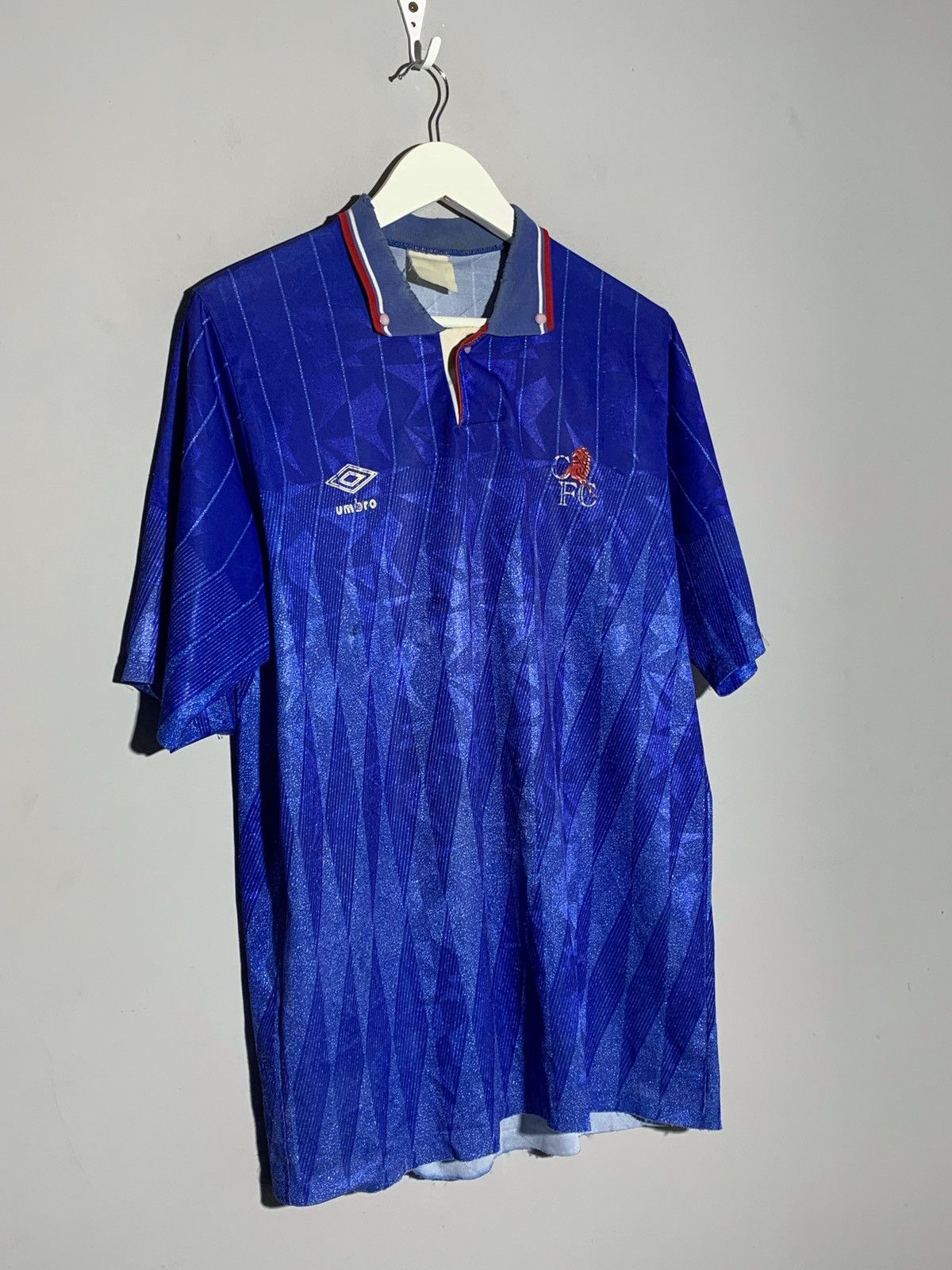 Umbro × Vintage Chelsea Umbro 1990/91 Vintage Y2k Streetwear Football Shirt Size US M / EU 48-50 / 2 - 2 Thumbnail