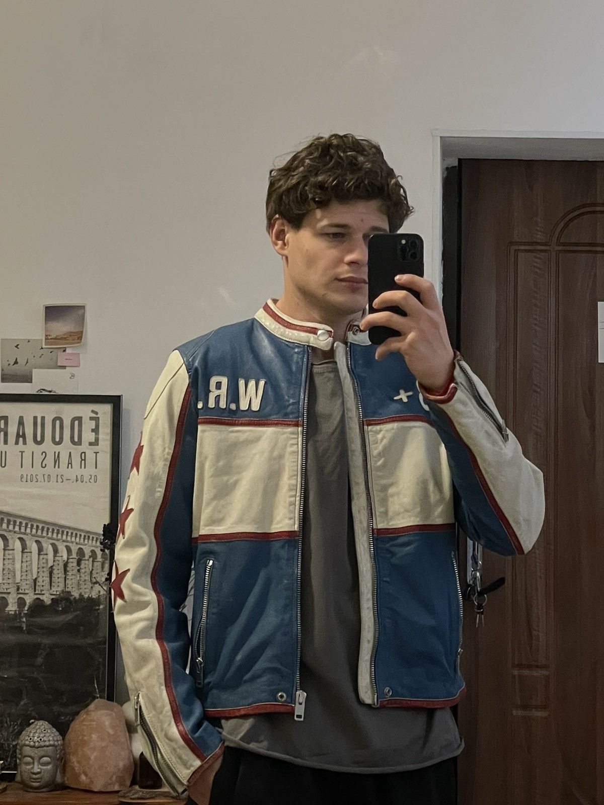 Diesel × Leather Jacket Diesel superior leather jacket 2TK style | Grailed