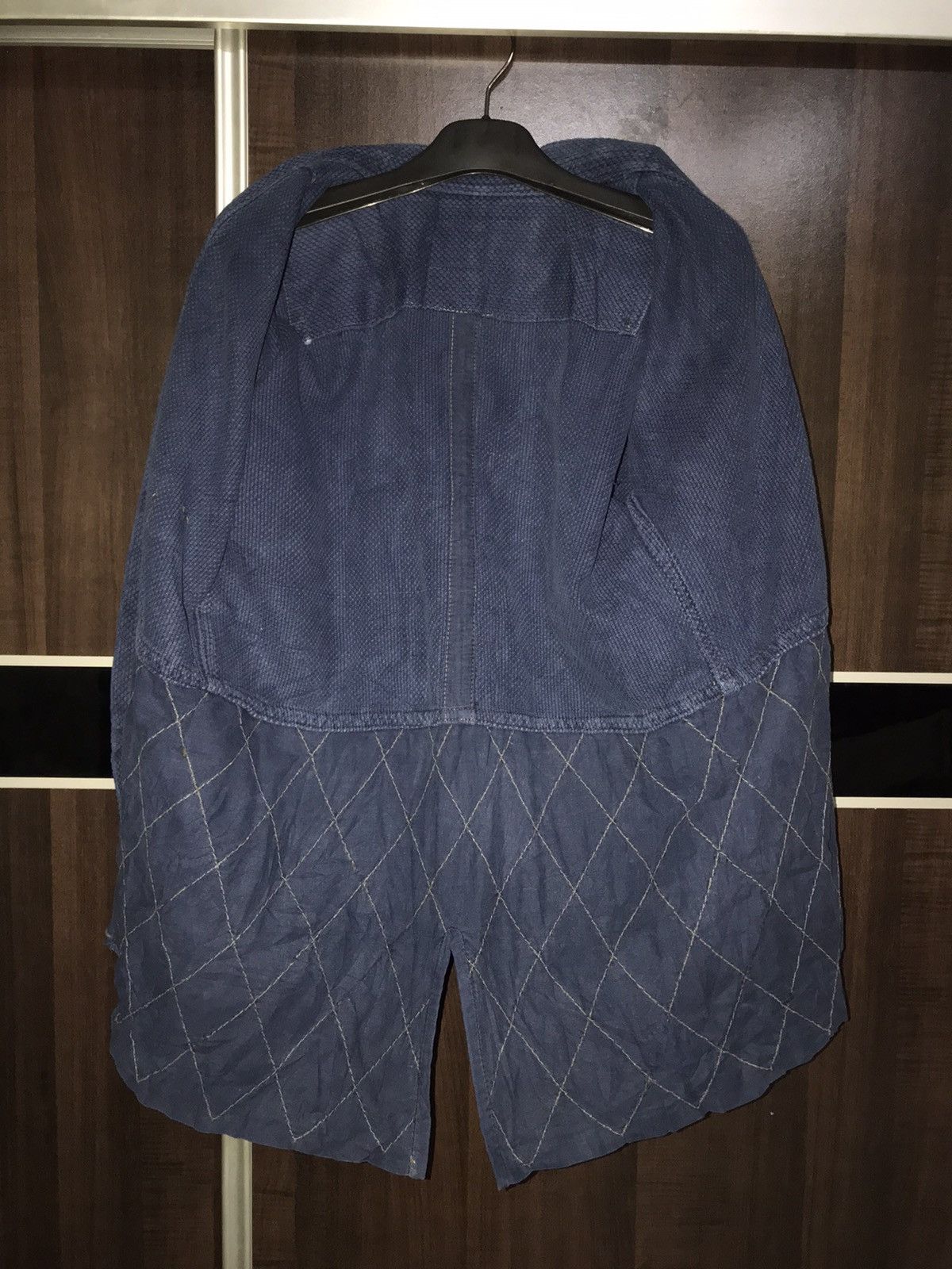 Indigo 🔥 Vintage Indigo Japanese Kimono Jacket Size US M / EU 48-50 / 2 - 3 Thumbnail