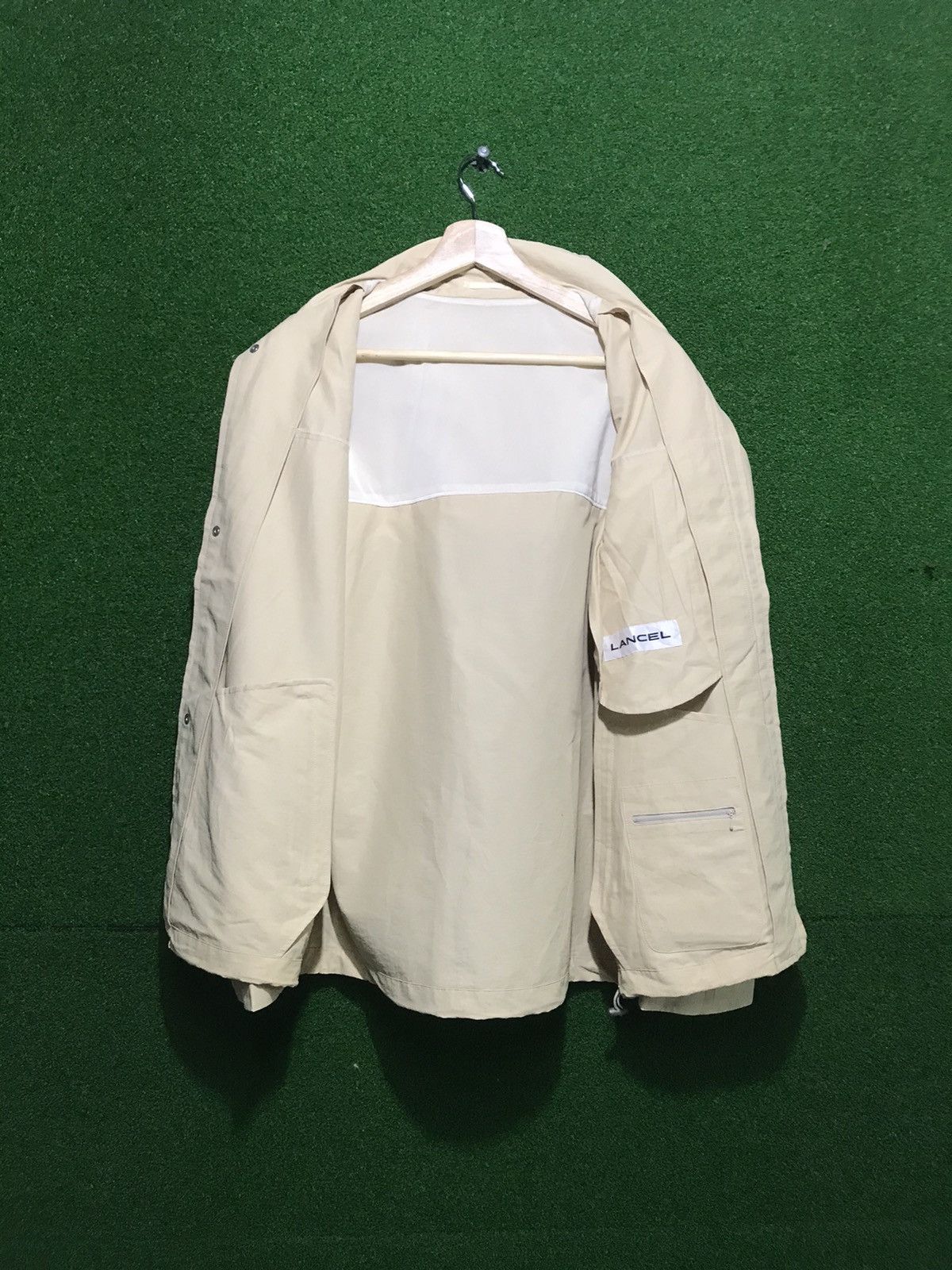 Lancel 🔥 Vintage Lancel Paris Light Jacket — Made in Japan Elegance Size US L / EU 52-54 / 3 - 7 Thumbnail