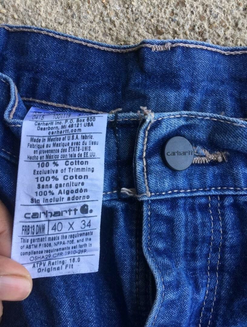 Carhartt 🔥 Carhartt Denim Pant Size US 40 / EU 56 - 6 Thumbnail