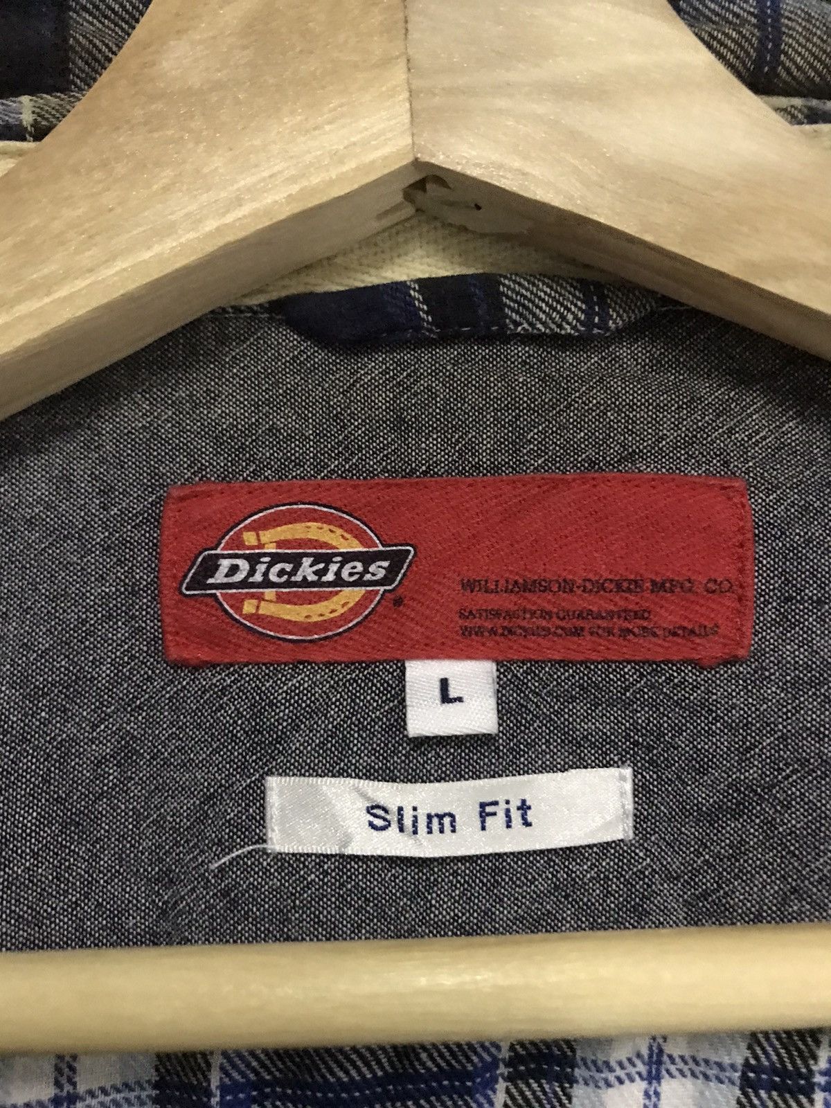 Dickies × Vintage 🔥DELETE TODAY🔥 Dickies flannel shirt button up Size US L / EU 52-54 / 3 - 4 Thumbnail