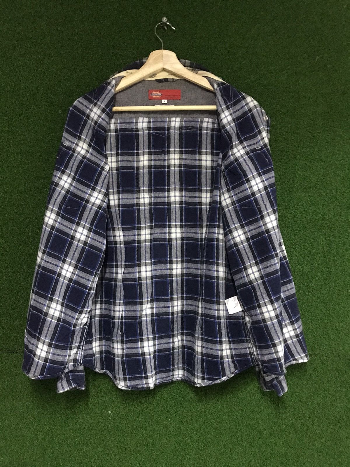 Dickies × Vintage 🔥DELETE TODAY🔥 Dickies flannel shirt button up Size US L / EU 52-54 / 3 - 3 Thumbnail