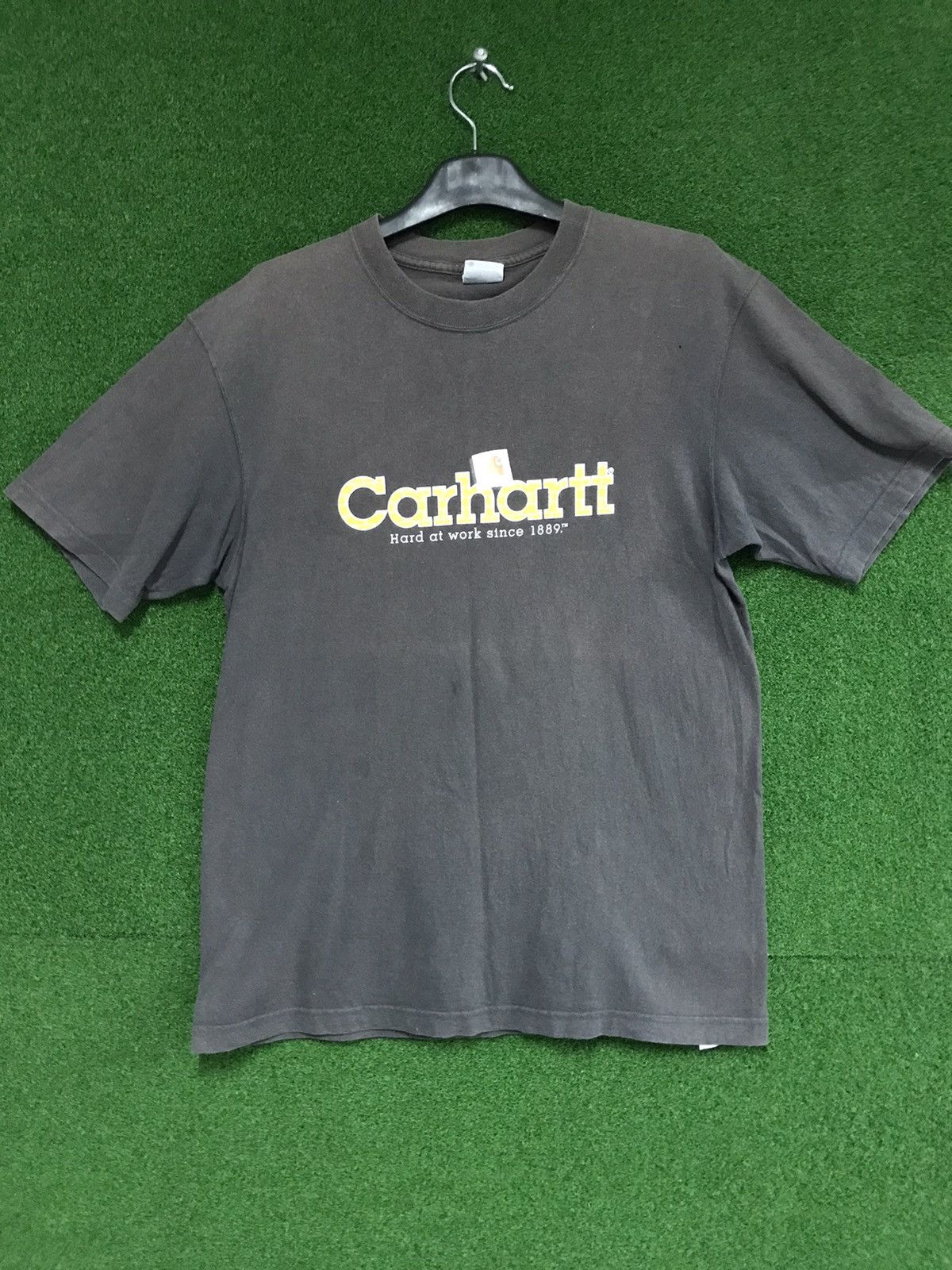 Carhartt Vintage Carhatt T-Shirt Short Sleeve faded Size US L / EU 52-54 / 3 - 2 Thumbnail