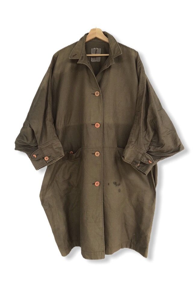Issey Miyake ✈️FREE SHIPING✈️ 🔥 VINTAGE ISSEY MIYAKE OVER COAT JACKET Size US XXL / EU 58 / 5 - 1 Thumbnail
