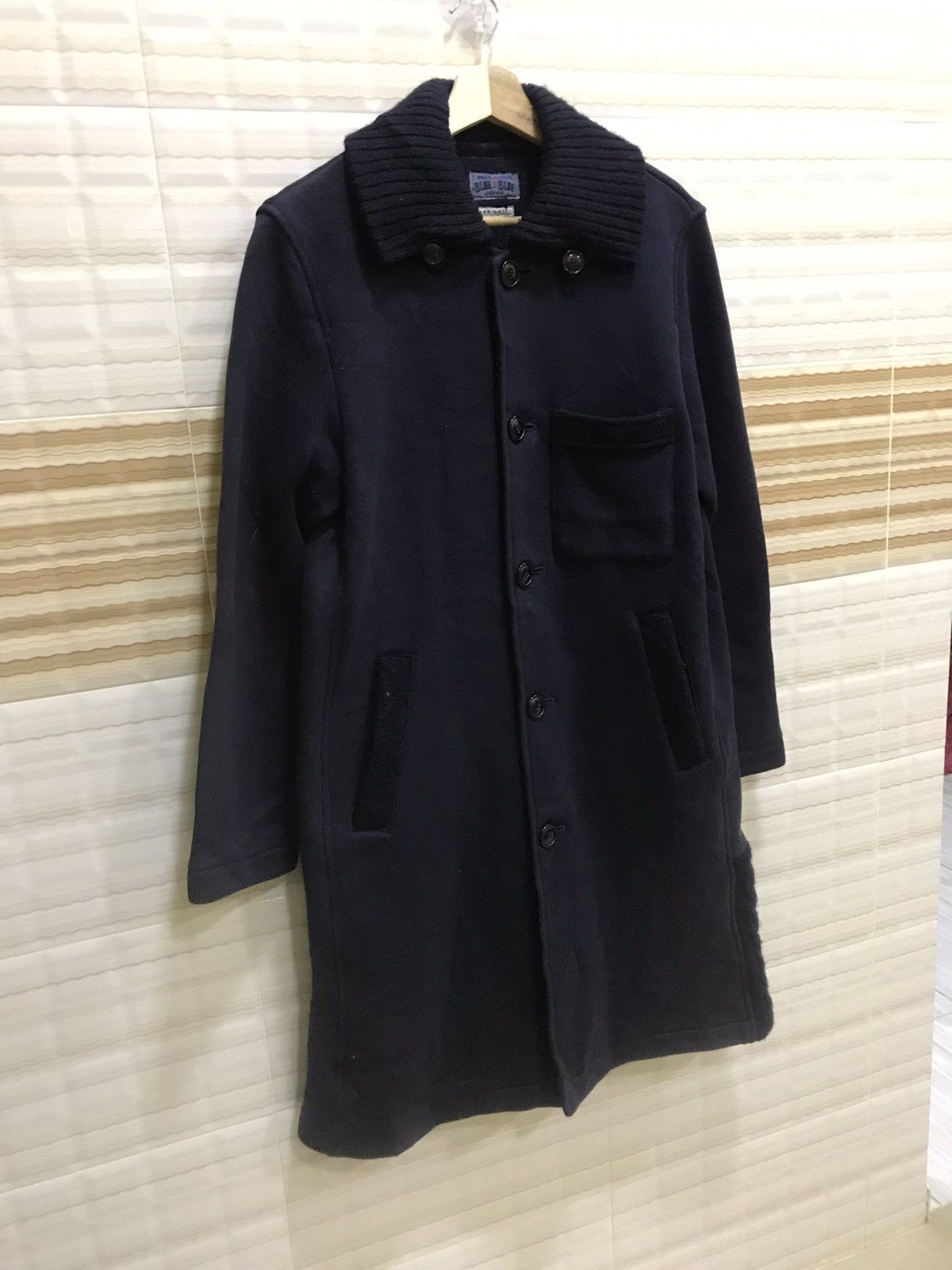 Blue Blue Japan pure indigo BLUE BLUE JAPAN 'arigato' trench coat Size US M / EU 48-50 / 2 - 5 Thumbnail