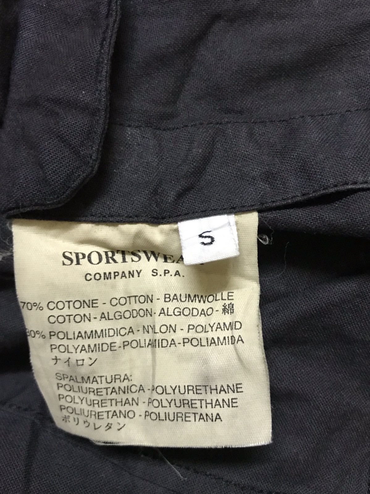 Stone Island 🔥Stone Island Coated Black Painted Style Trucker Jacket Size US S / EU 44-46 / 1 - 10 Thumbnail