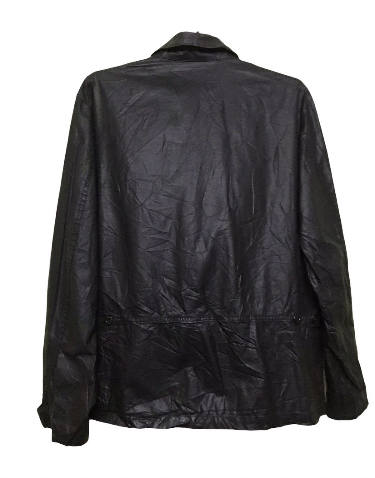 Stone Island 🔥Stone Island Coated Black Painted Style Trucker Jacket Size US S / EU 44-46 / 1 - 4 Thumbnail