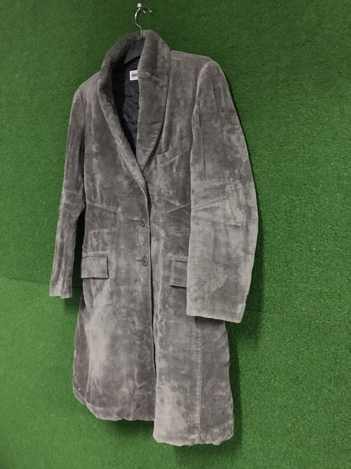 Issey Miyake ✈️FREE SHIPING✈️ 🔥 Vintage Issey Miyake Long Jacket Size US S / EU 44-46 / 1 - 2 Thumbnail
