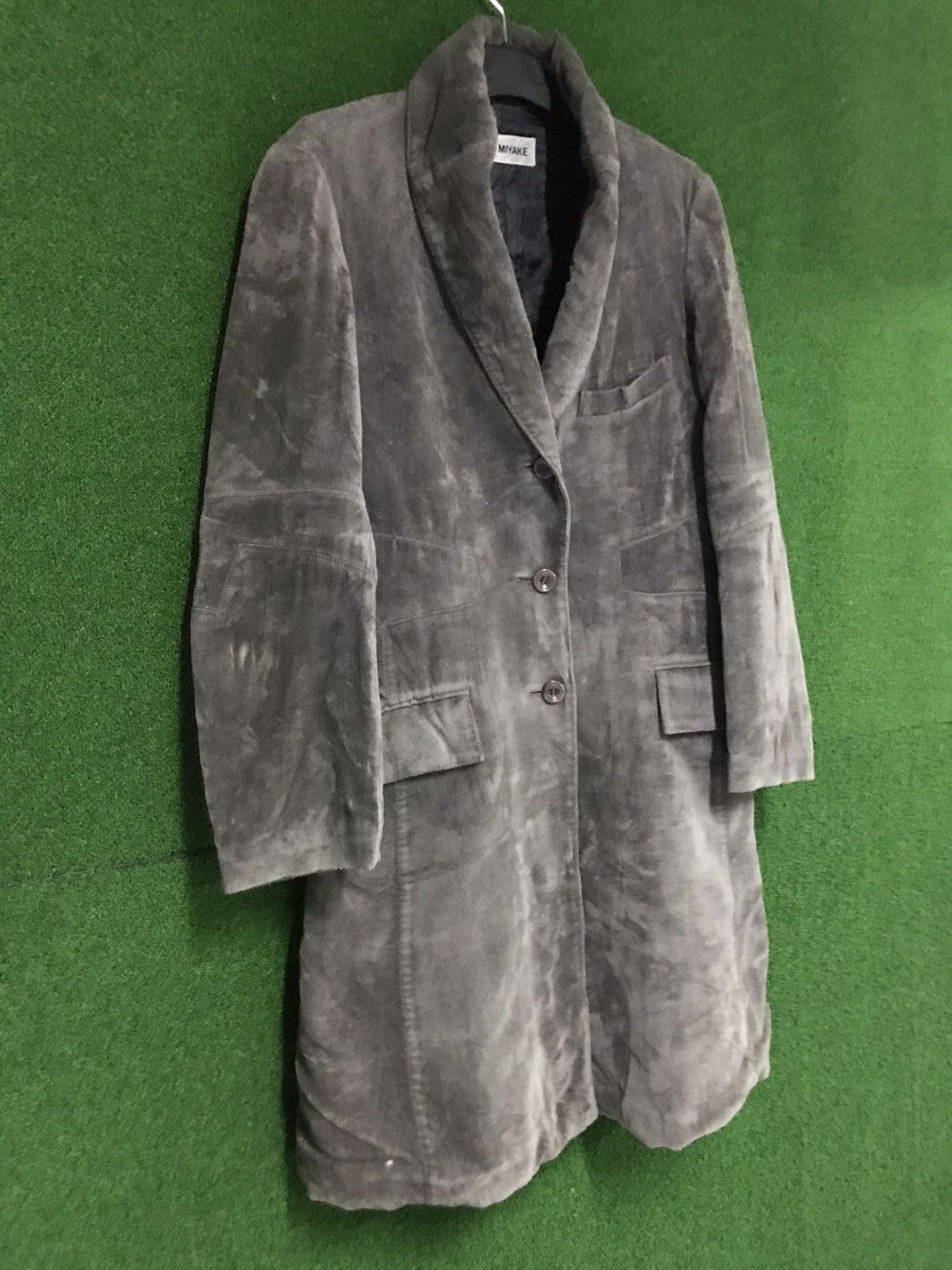 Issey Miyake ✈️FREE SHIPING✈️ 🔥 Vintage Issey Miyake Long Jacket Size US S / EU 44-46 / 1 - 3 Thumbnail
