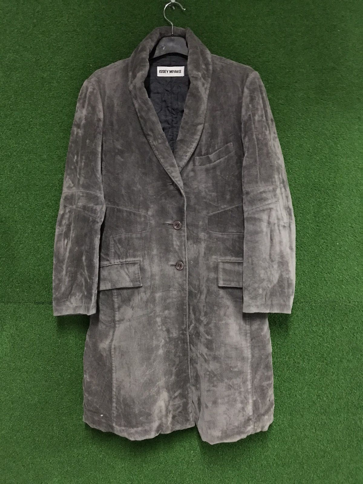 Issey Miyake ✈️FREE SHIPING✈️ 🔥 Vintage Issey Miyake Long Jacket Size US S / EU 44-46 / 1 - 1 Thumbnail