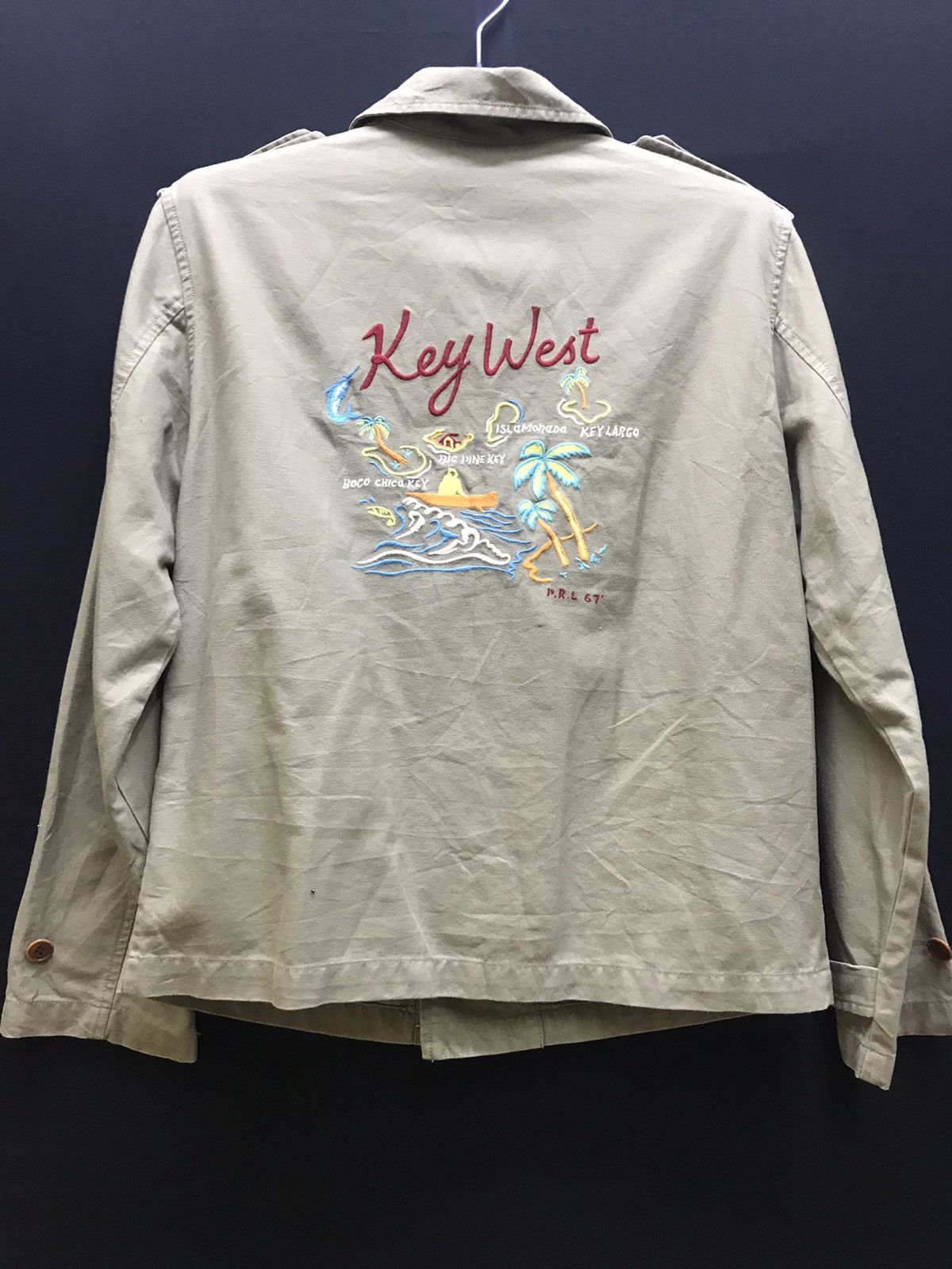 Polo Ralph Lauren Ralph Lauren Key West Vintage Army-Inspired Jacket - Rare Size US M / EU 48-50 / 2 - 1 Thumbnail