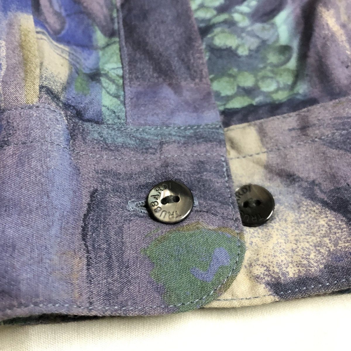 Trussardi Vintage Trusardi Floral Rayon Button Up All Over Print Size US L / EU 52-54 / 3 - 5 Thumbnail