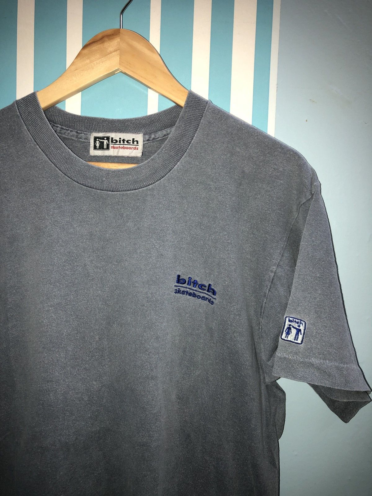Vintage VINTAGE BITCH SKATEBOARDS T SHIRT MADE IN USA Size US M / EU 48-50 / 2 - 3 Thumbnail