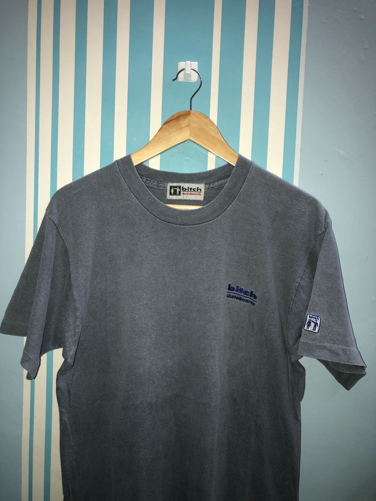 Vintage VINTAGE BITCH SKATEBOARDS T SHIRT MADE IN USA Size US M / EU 48-50 / 2 - 2 Thumbnail