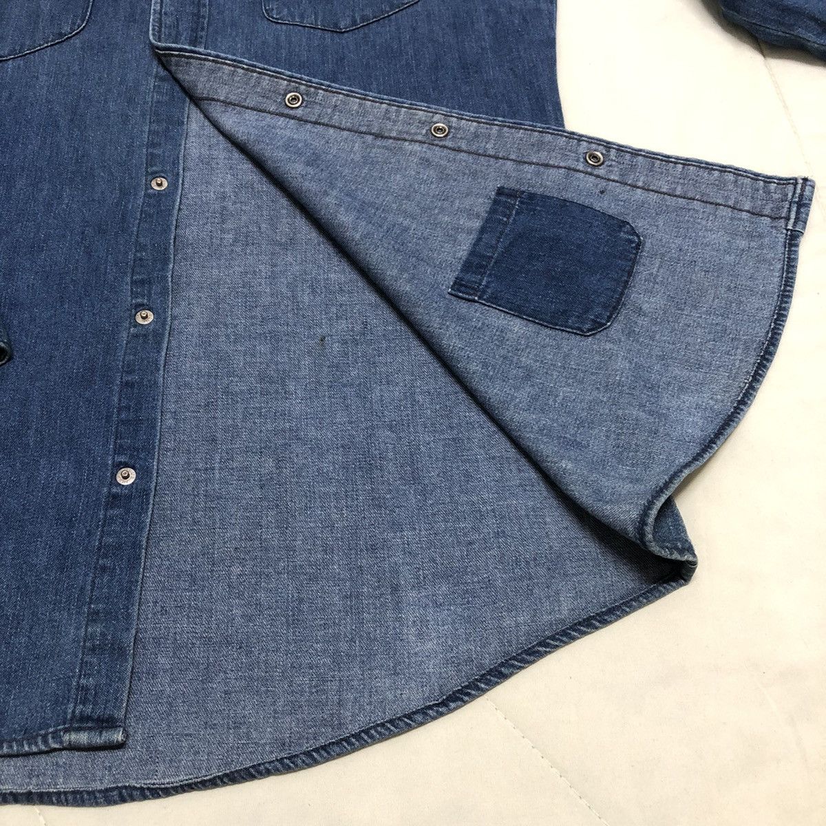 Blue Blue Japan Blue Blue Japan Pearl Snap Western Shirt Size US M / EU 48-50 / 2 - 5 Thumbnail