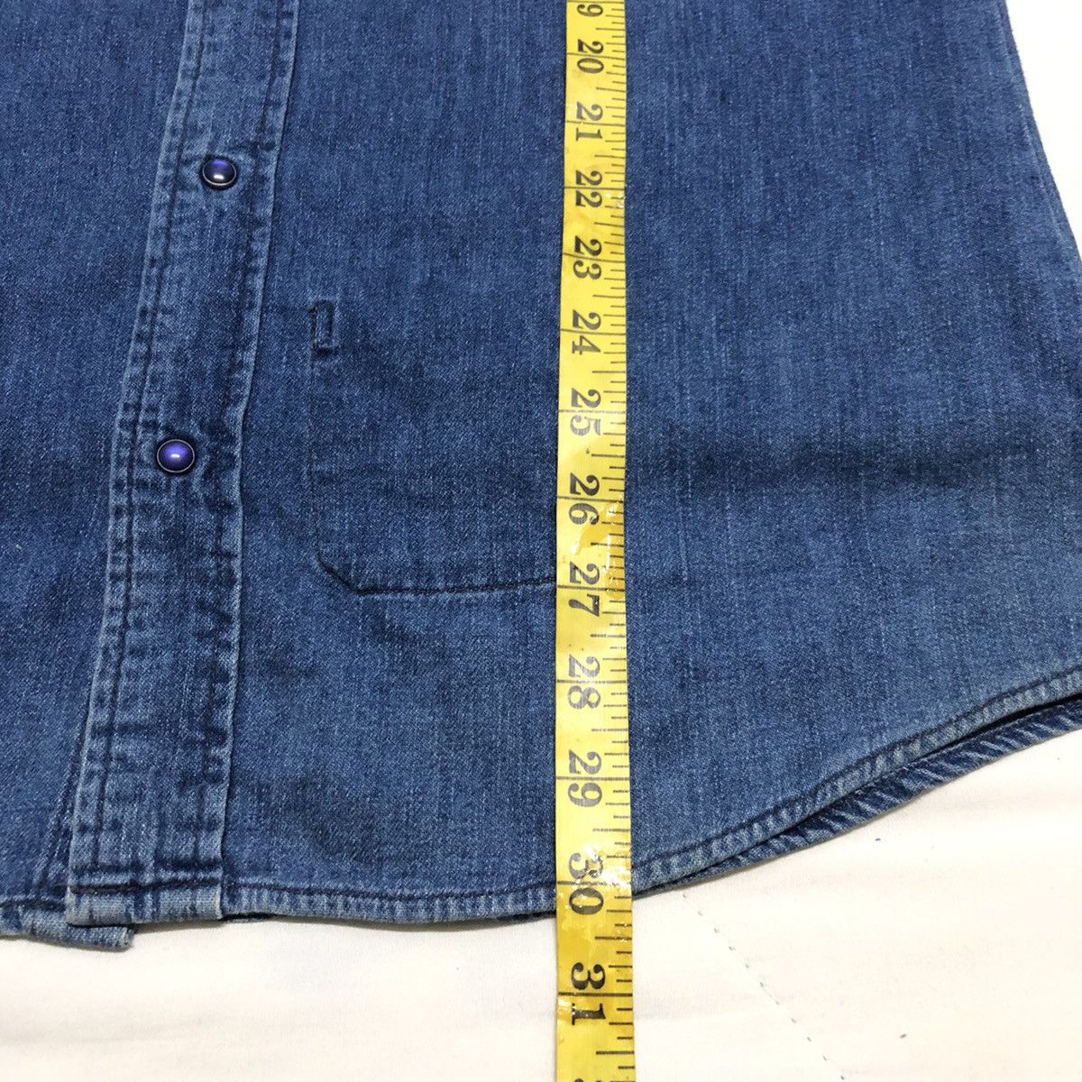 Blue Blue Japan Blue Blue Japan Pearl Snap Western Shirt Size US M / EU 48-50 / 2 - 7 Thumbnail