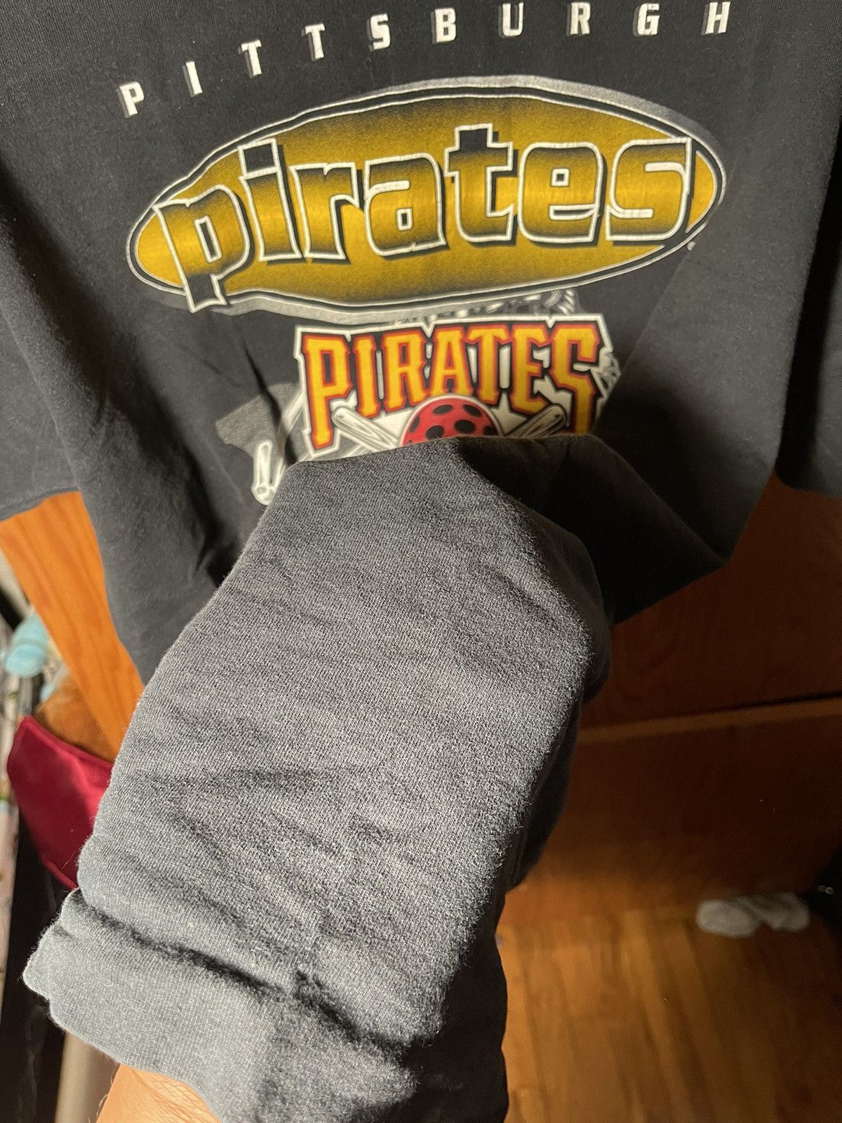 MLB Pittsburgh Pirates Single Stitch Tee Size US L / EU 52-54 / 3 - 7 Thumbnail