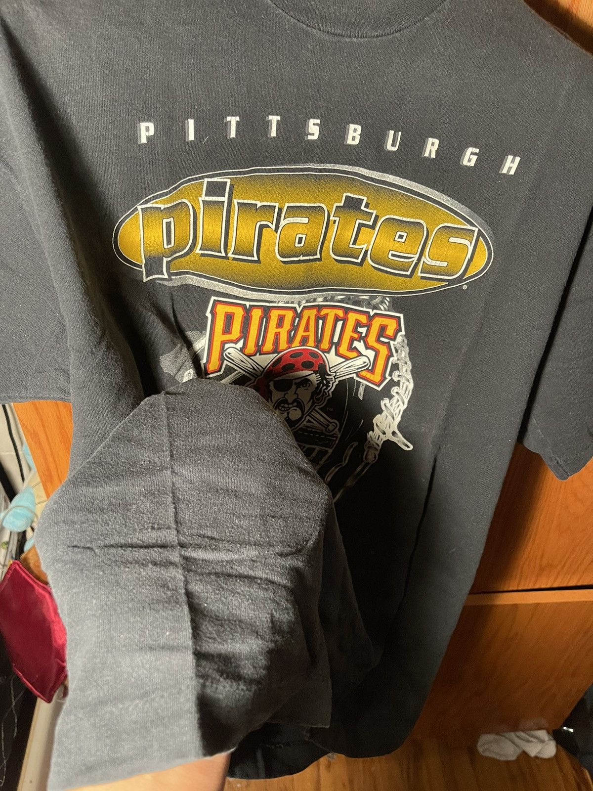MLB Pittsburgh Pirates Single Stitch Tee Size US L / EU 52-54 / 3 - 6 Thumbnail