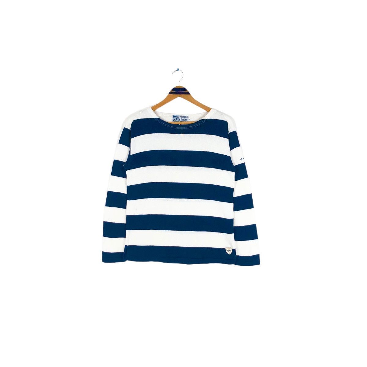 Blue Blue Japan Fileuse d’Arvor X Blue Blue Japan Border Knit T-Shirt Size US XS / EU 42 / 0 - 2 Thumbnail