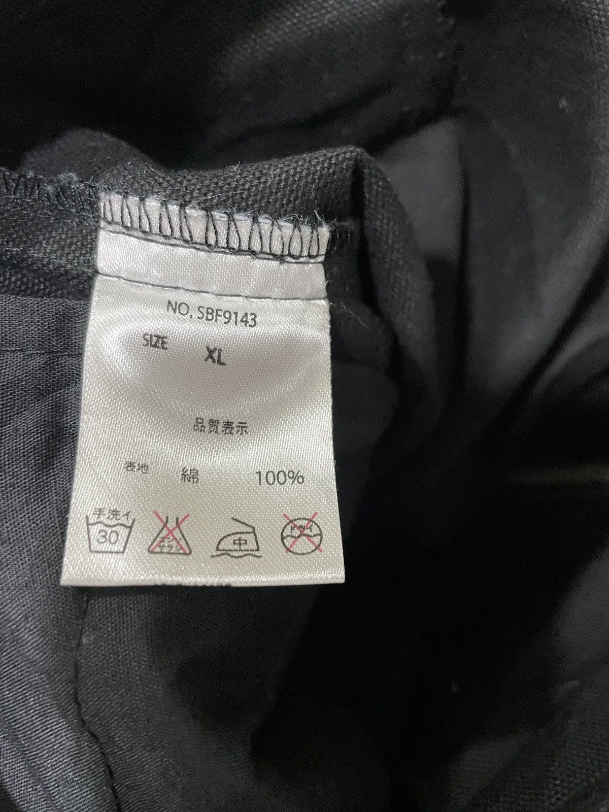 Garment Reproduction of Workers × Japanese Brand Subciety Swing Top Black Cotton Logo Embroidery workwear szL Size US L / EU 52-54 / 3 - 5 Thumbnail