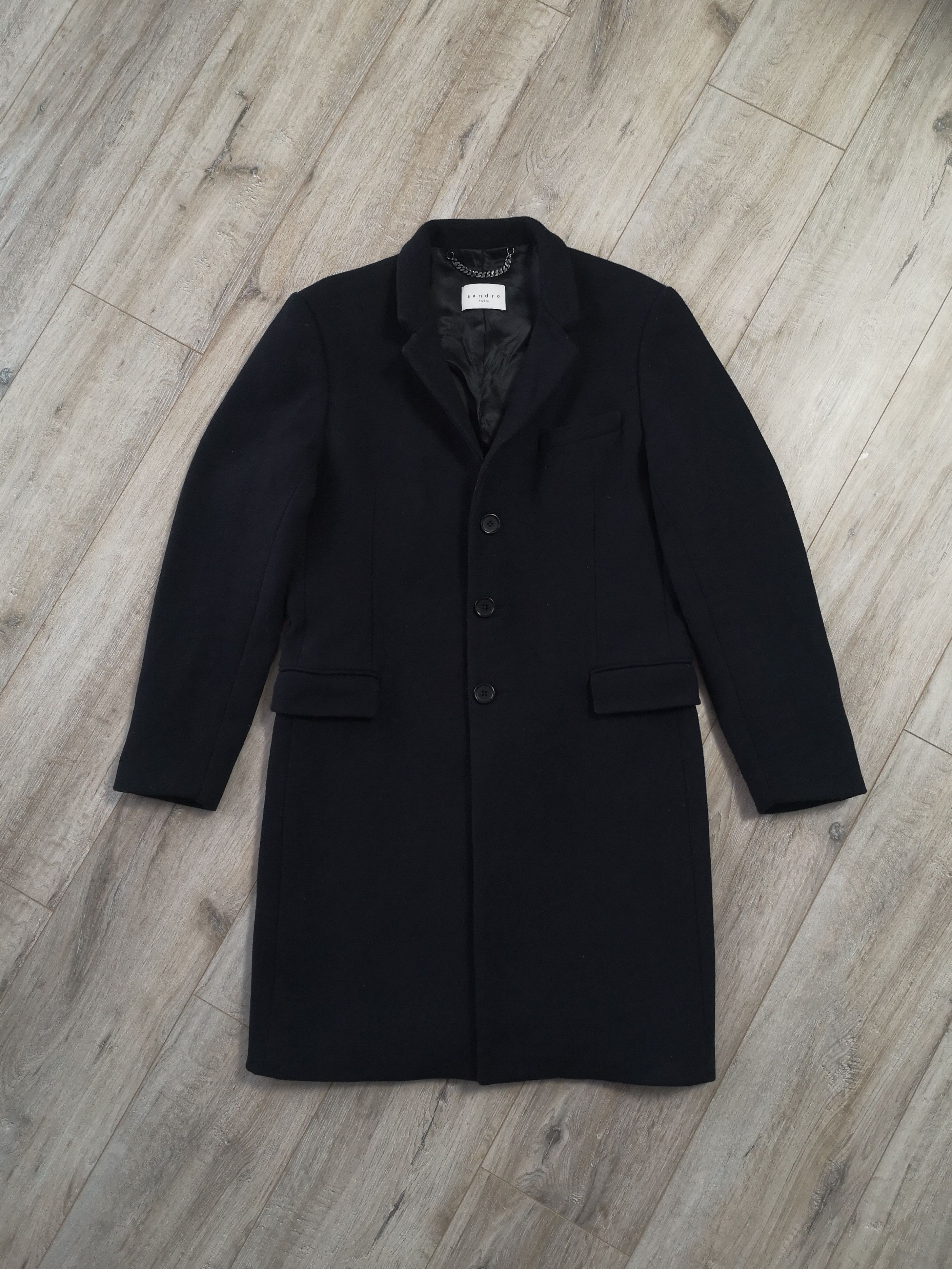 Sandro Sandro Paris Apollo Wool Long Coat | Grailed