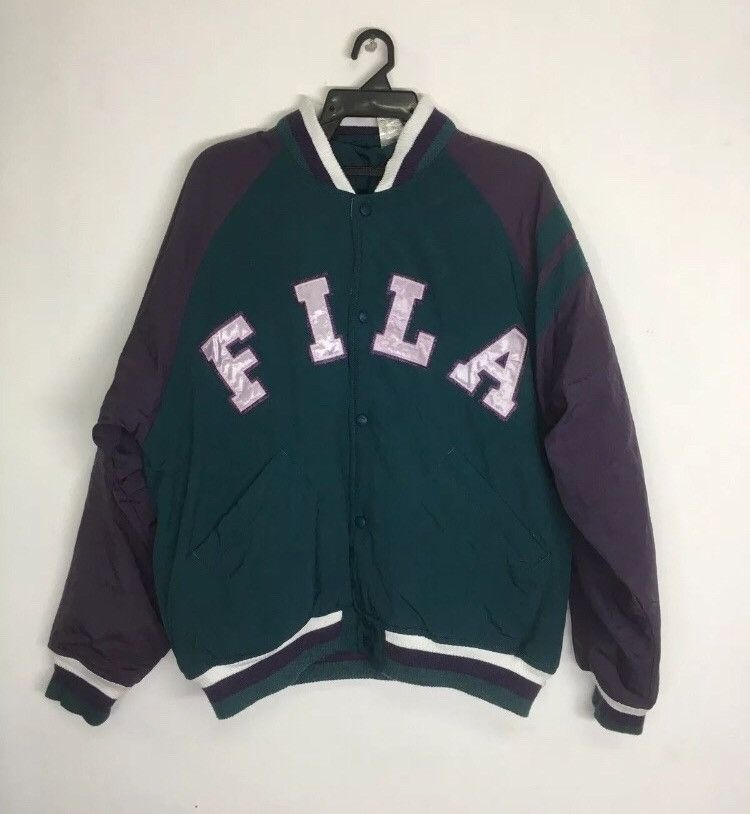 Fila × Vintage Rare🔥Vintage Fila Hoodie Winter Season Jacket Size US M / EU 48-50 / 2 - 1 Thumbnail