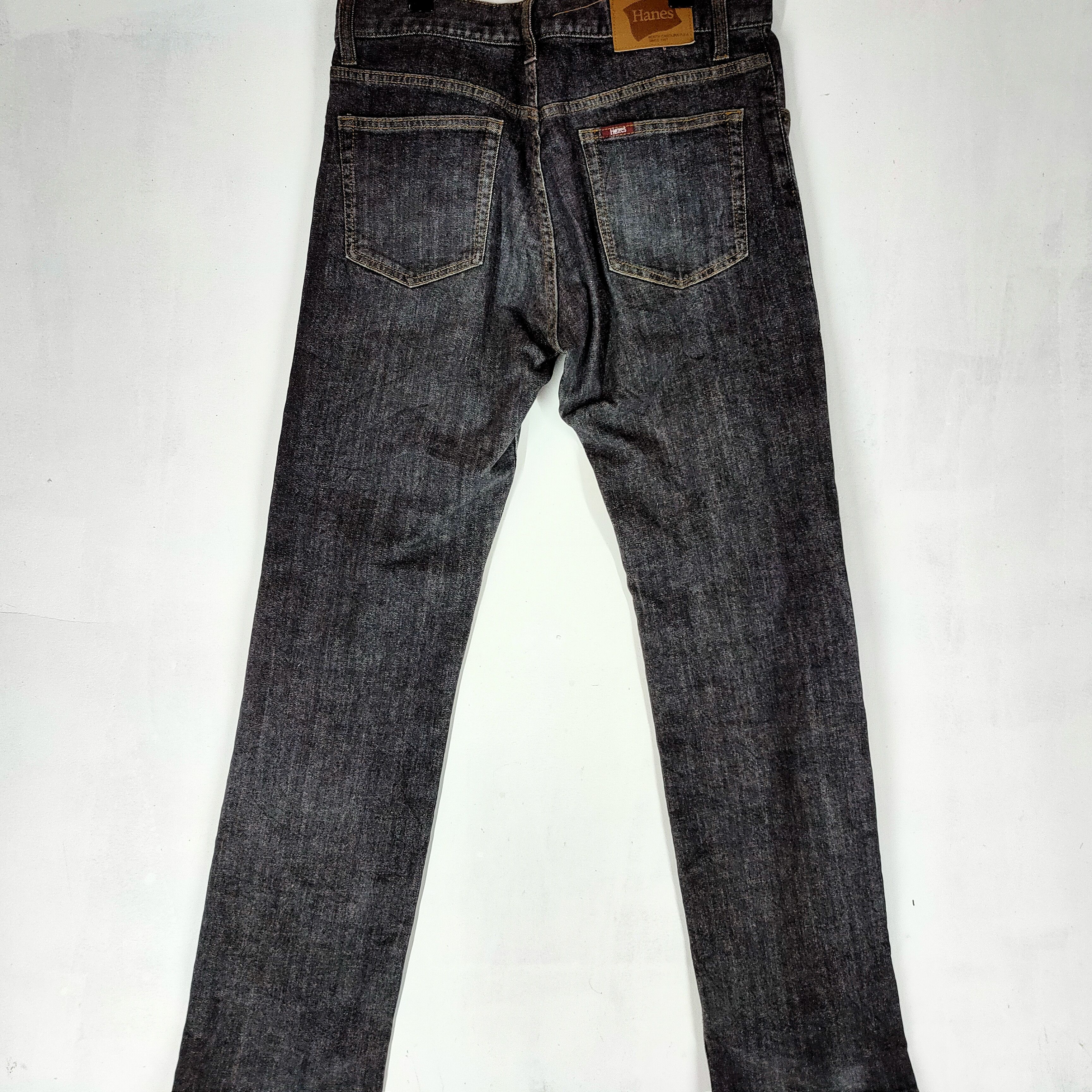Hanes HANES NORTH CAROLINA USA Denim Y2K Denim Jeans Size US 33 - 7 Thumbnail