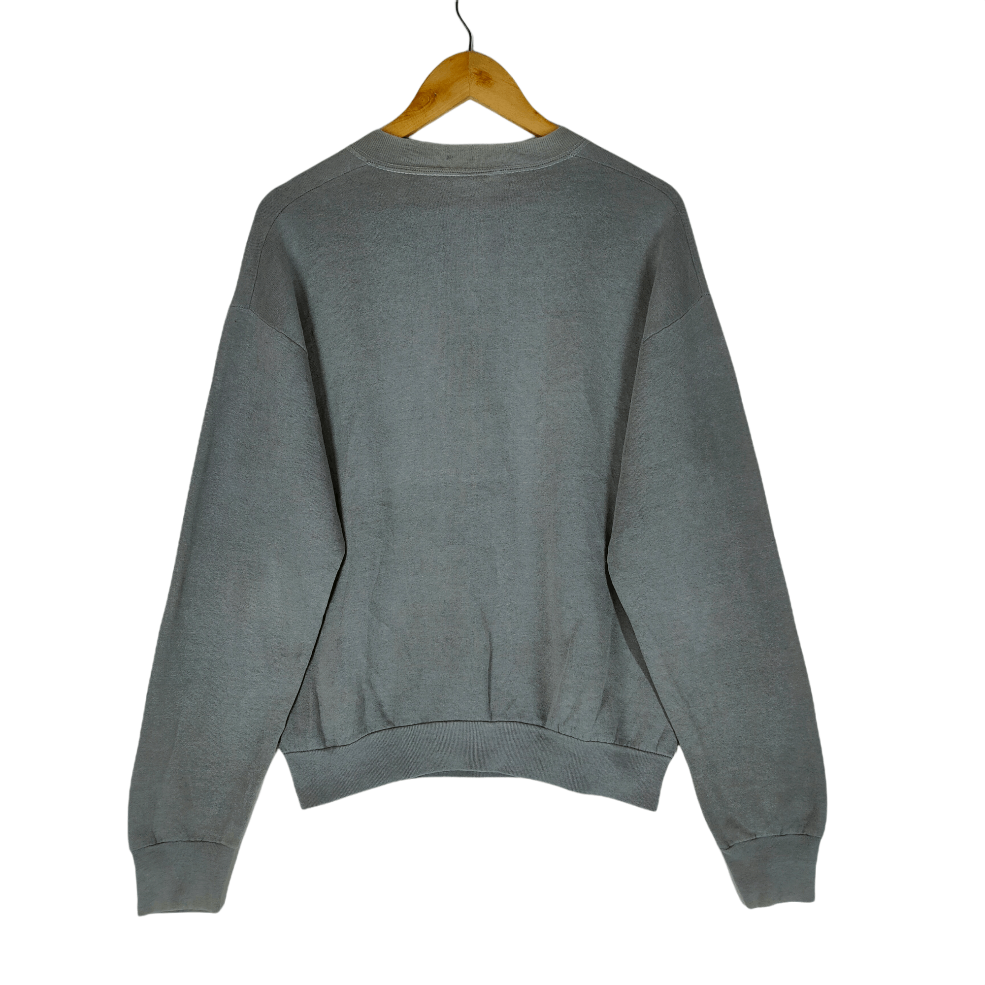 Vintage Vintage 90s FOTL KANSAS Spellout Distressed Sweatshirt Size US L / EU 52-54 / 3 - 2 Thumbnail