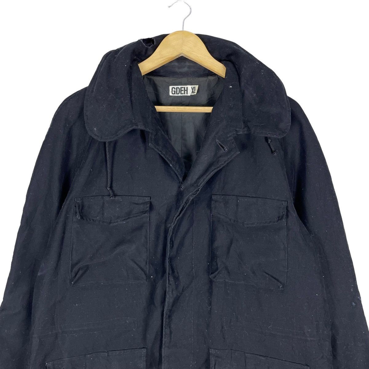 GOODENOUGH × Good Enough × Hiroshi Fujiwara 🌟GDEH MILITARY HOODIE M 65 JACKET Size US XL / EU 56 / 4 - 2 Thumbnail