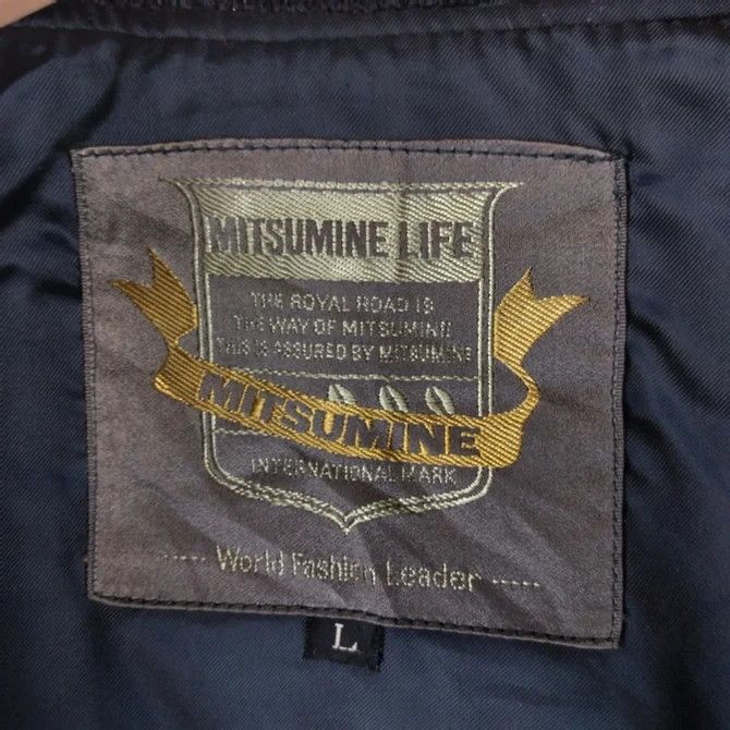 Japanese Brand VTG Mitsumine Embroidery Big Logo Wool Varsity Jacket Size US M / EU 48-50 / 2 - 5 Thumbnail