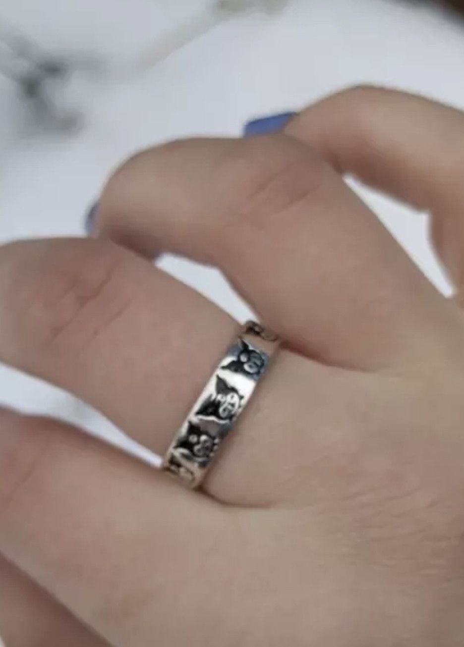 Japanese Brand -Kurami Hello Kitty Adjustable Ring Size ONE SIZE - 3 Thumbnail
