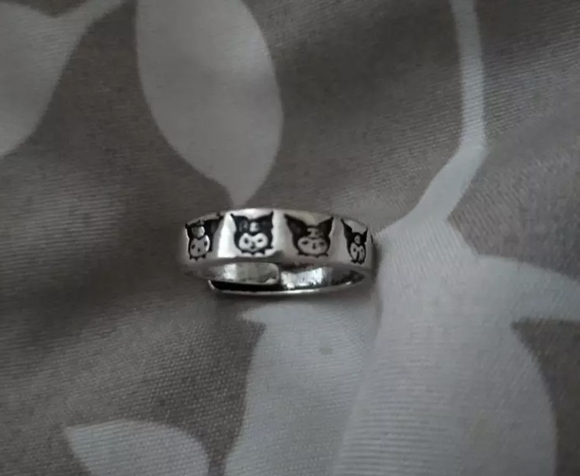 Japanese Brand -Kurami Hello Kitty Adjustable Ring Size ONE SIZE - 2 Thumbnail