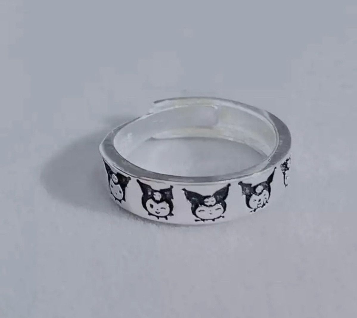 Japanese Brand -Kurami Hello Kitty Adjustable Ring Size ONE SIZE - 1 Thumbnail