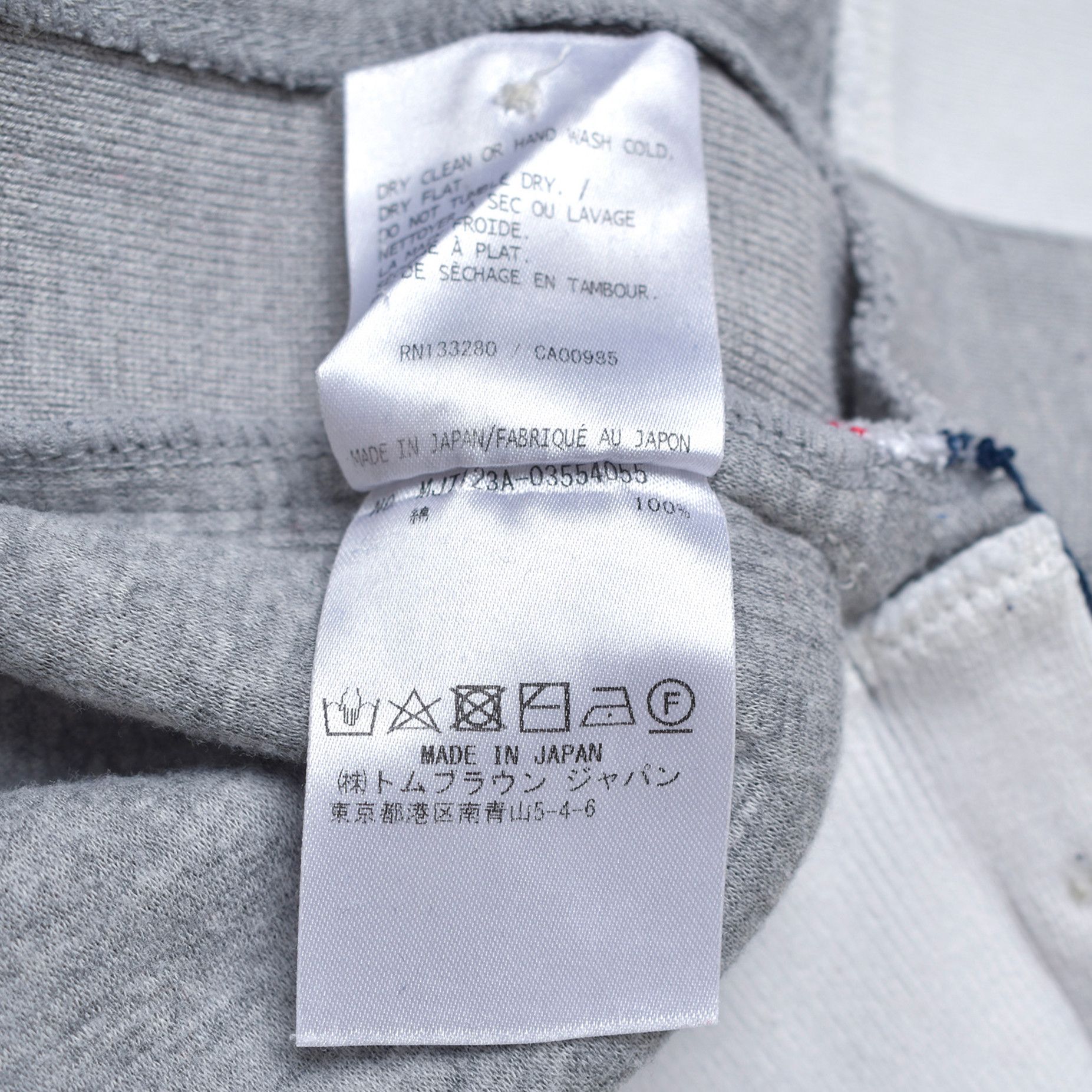 Thom Browne THOM BROWNE Sweater Gray Navy White Made in Japan Size XS / US 0-2 / IT 36-38 - 4 Thumbnail