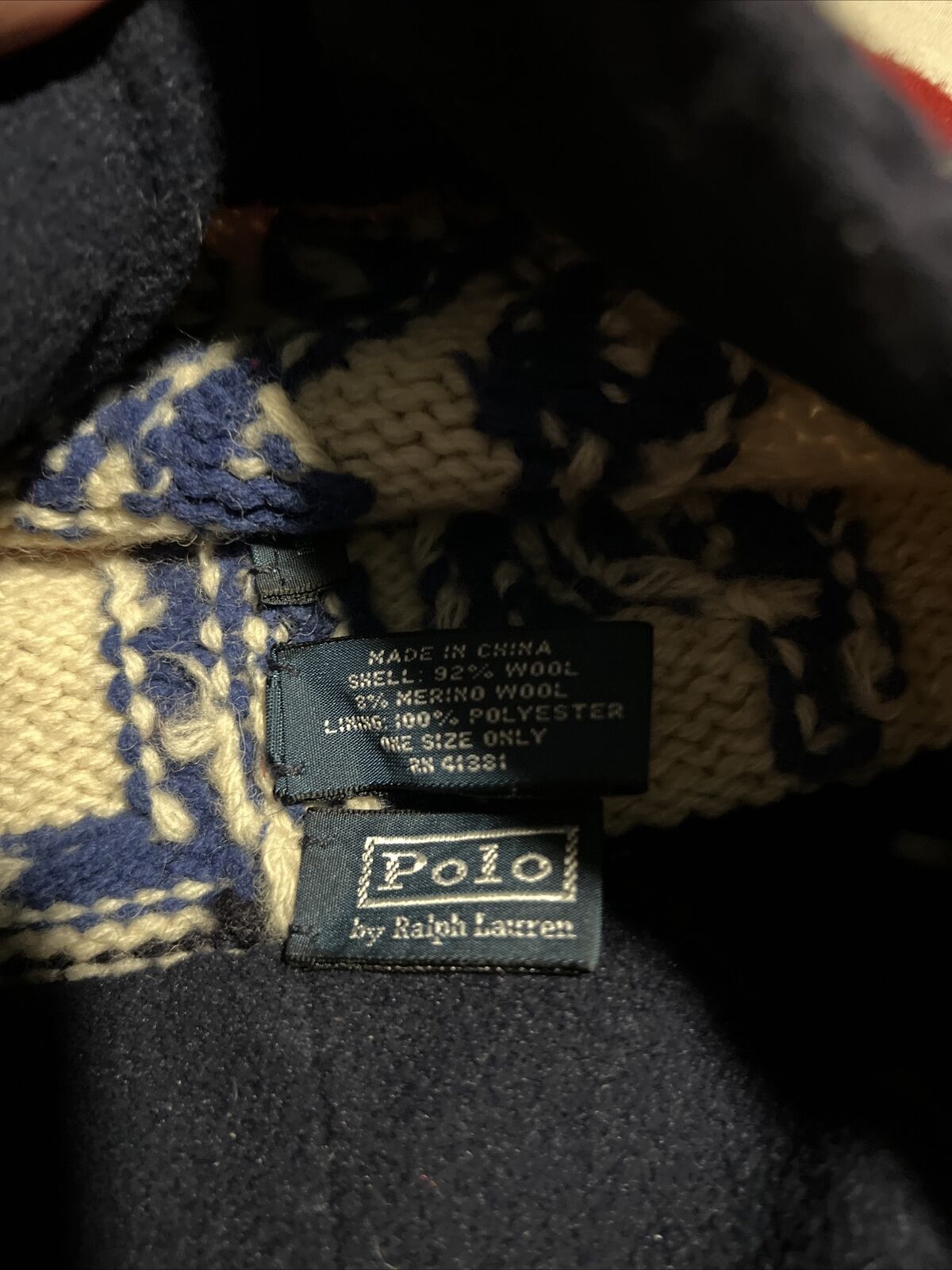 Polo Ralph Lauren Vintage Polo Ralph Lauren Spelled Out POLO USA beanie Size ONE SIZE - 3 Thumbnail