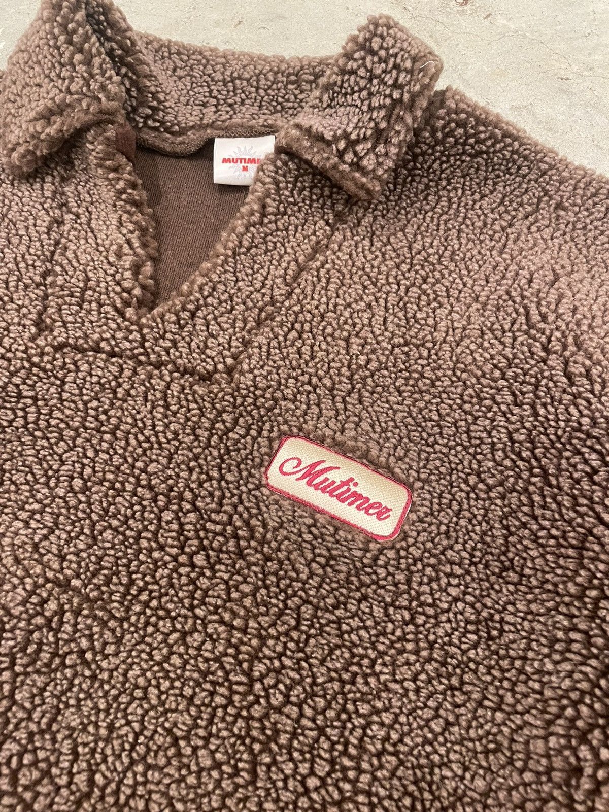 Vintage Mutimer Construction Fleece size M Size US M / EU 48-50 / 2 - 2 Thumbnail