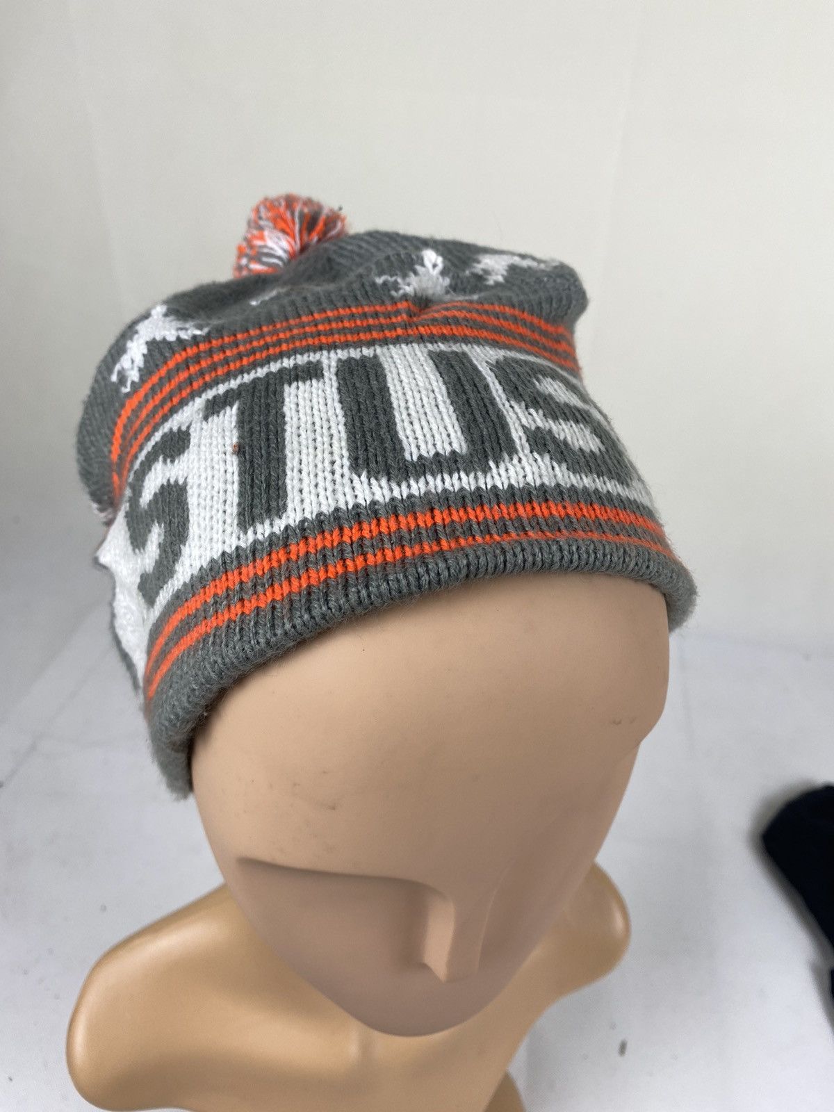 Stussy Vintage Stussy Spellout Beanie Streetwear Pom hat Size ONE SIZE - 2 Thumbnail
