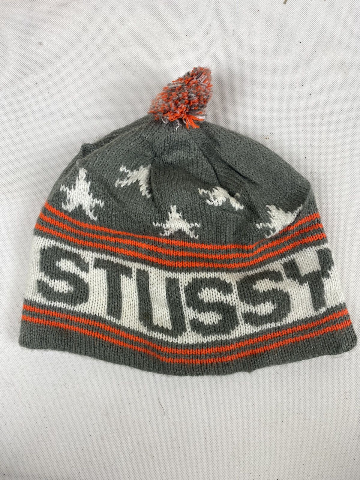 Stussy Vintage Stussy Spellout Beanie Streetwear Pom hat Size ONE SIZE - 3 Thumbnail