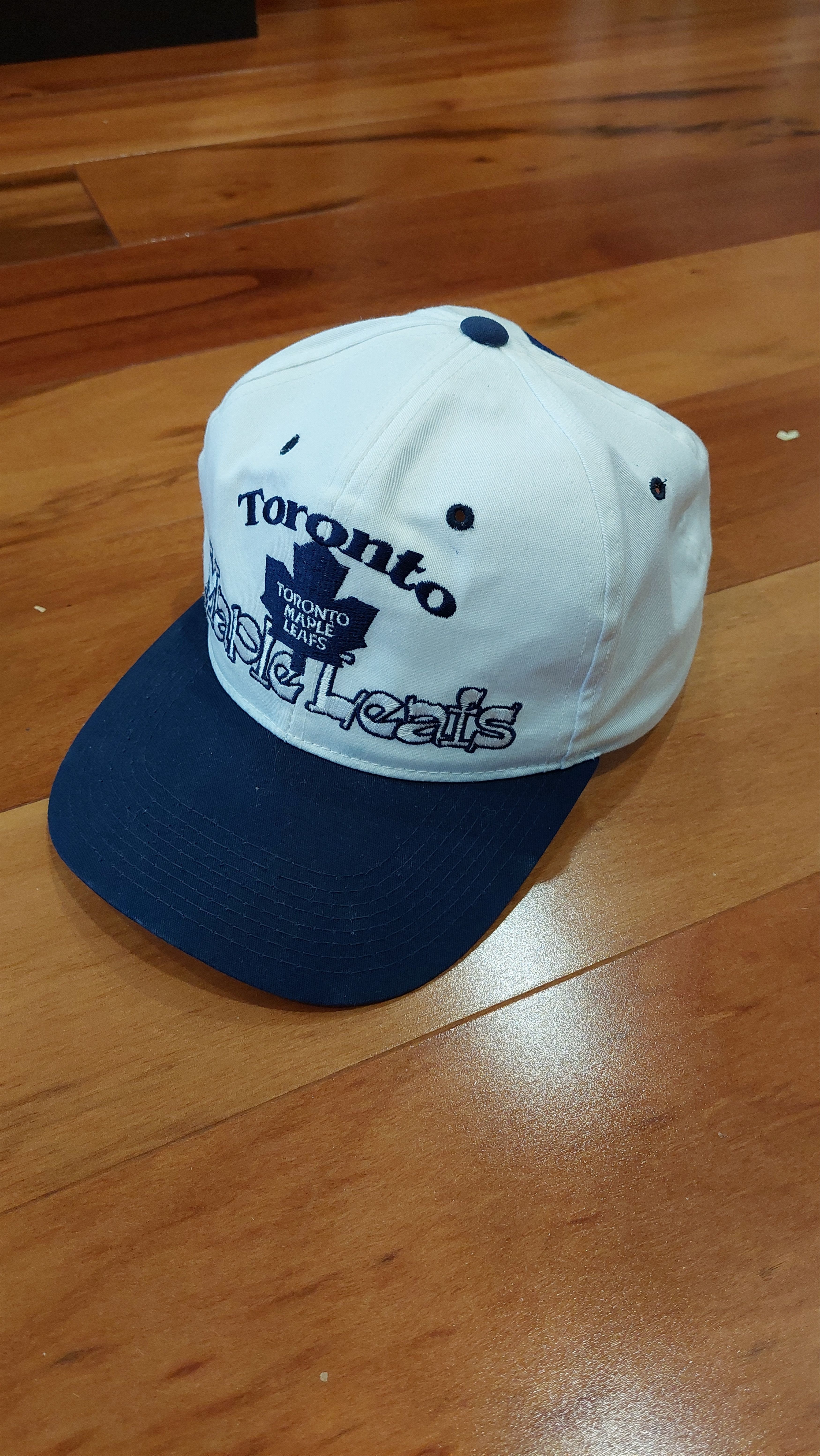 Vintage 90s Toronto Maples Leafs Script Style #1 Hat