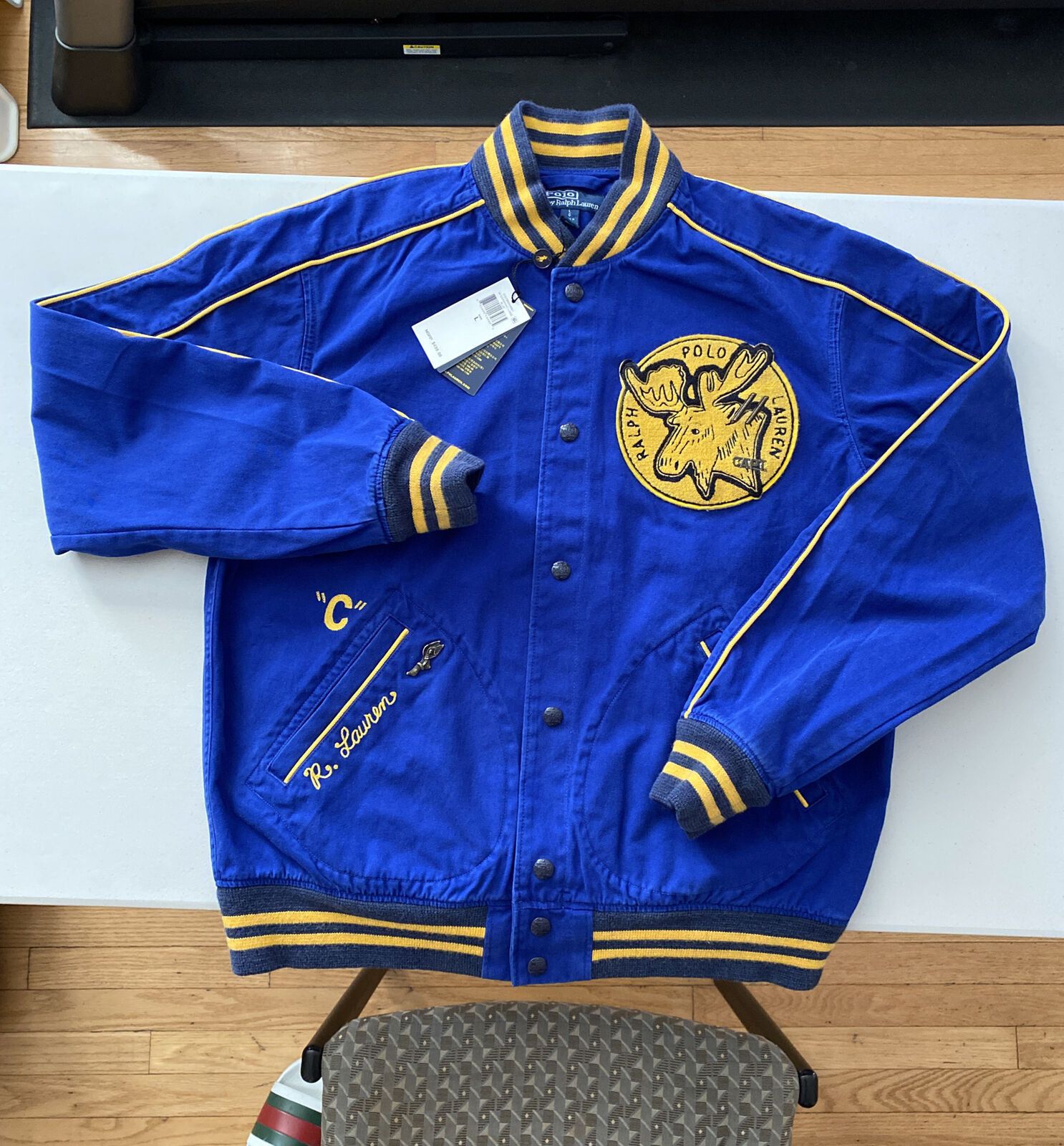 Polo Ralph Lauren Polo Ralph Lauren Sportsman Pine Lake Varsity Jacket Size US XXL / EU 58 / 5 - 13 Thumbnail