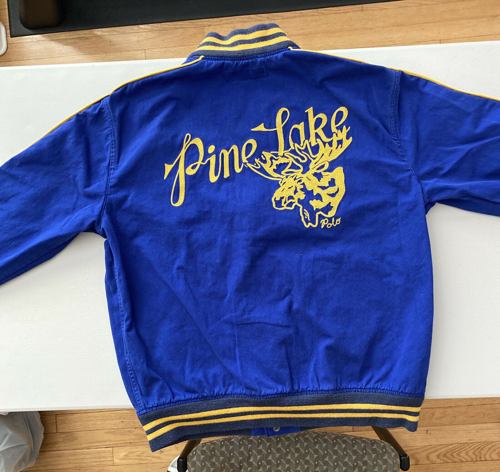 Polo Ralph Lauren Polo Ralph Lauren Sportsman Pine Lake Varsity Jacket Size US XXL / EU 58 / 5 - 10 Thumbnail