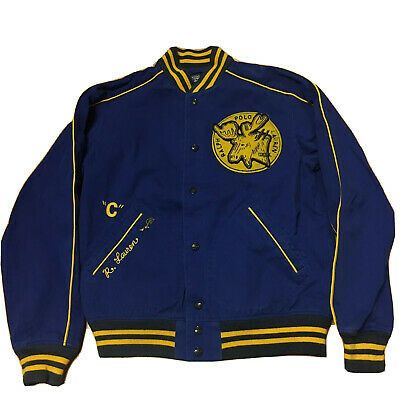 Polo Ralph Lauren Polo Ralph Lauren Sportsman Pine Lake Varsity Jacket Size US XXL / EU 58 / 5 - 6 Thumbnail