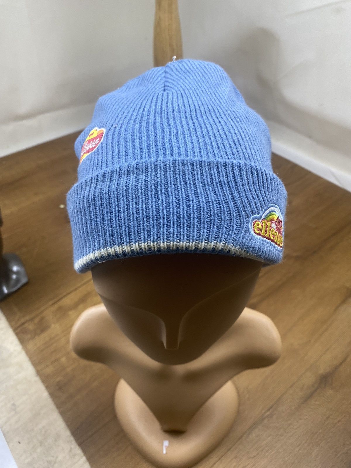 Ellesse Vintage Ellesse Winter Beanie Hat Size ONE SIZE - 3 Thumbnail